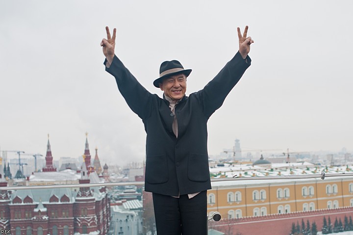 Джеки Чан в Москве