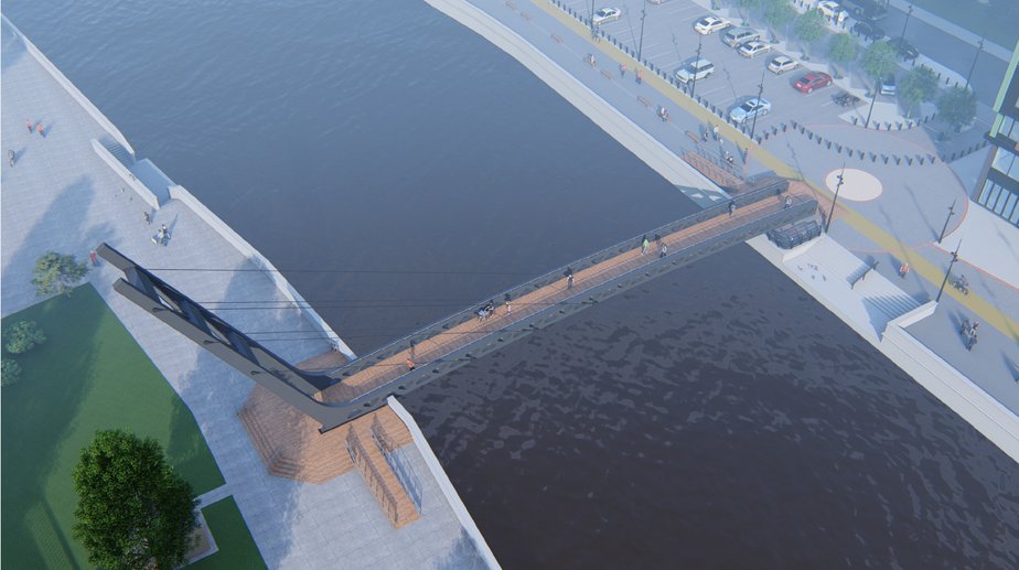 Фото: Эскиз будущего моста. Пресс-служба администрации Калининграда