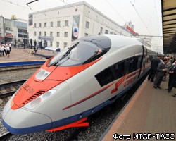 Поезд "Сапсан" начал курсировать между Москвой и Нижним Новгородом
