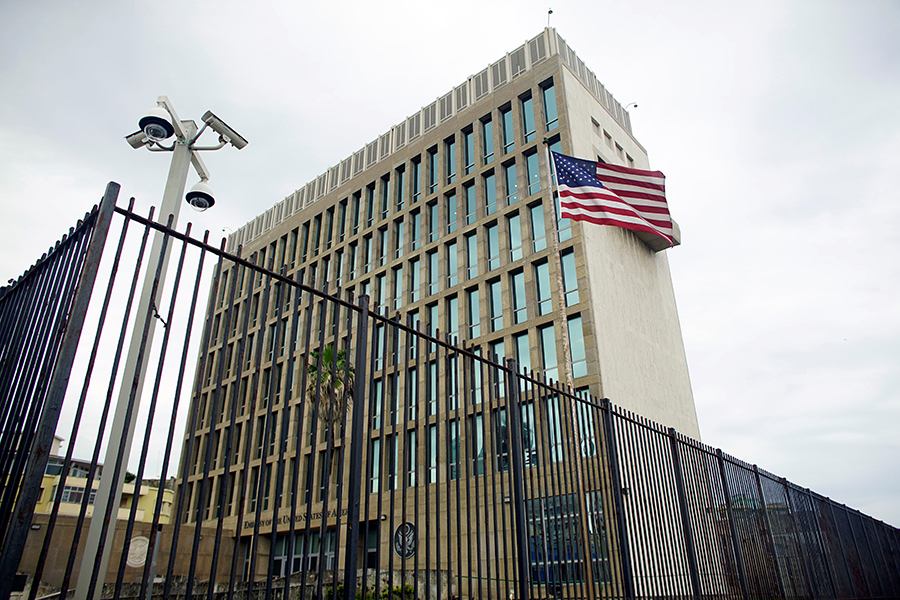 Американское посольство на Кубе


