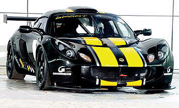 Lotus Exige GT3 готов к бою