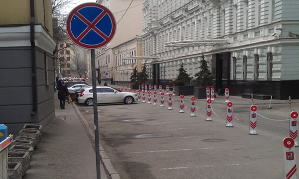 Ищем парковки в центре Москвы