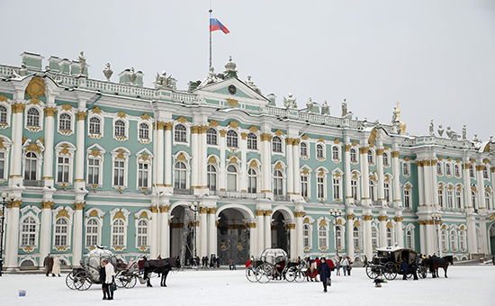 Здание Государственного Эрмитажа в&nbsp;Санкт-Петербурге


