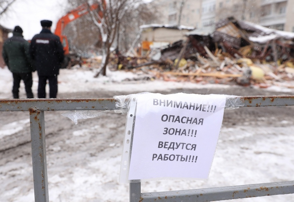 Во время сноса торгового павильона, признанного самостроем, у станции метро &laquo;Щукинская&raquo;