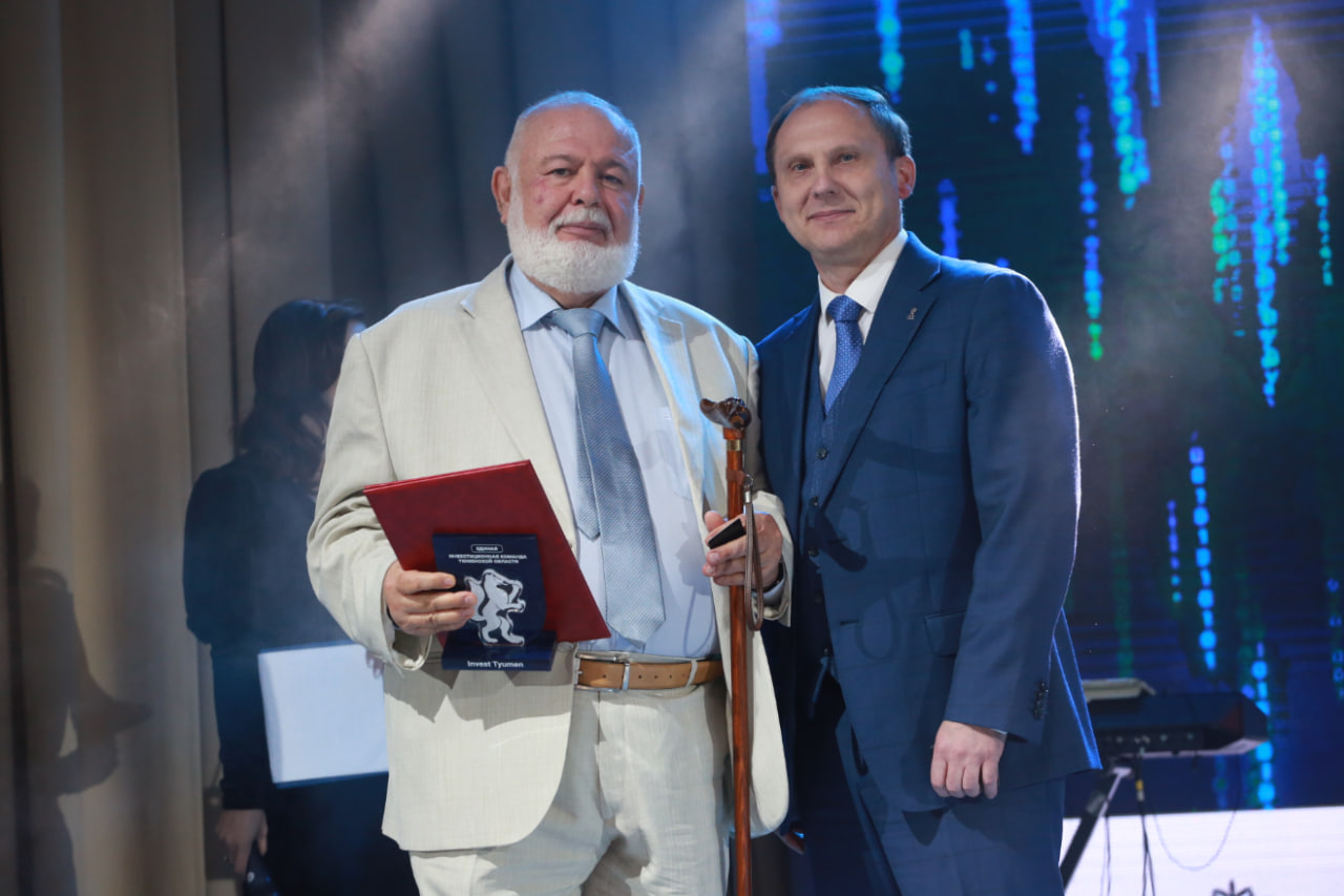 Ян Арбитайло (слева) и Николай Пуртов, генеральный директор Инвестиционного агентства Тюменской области