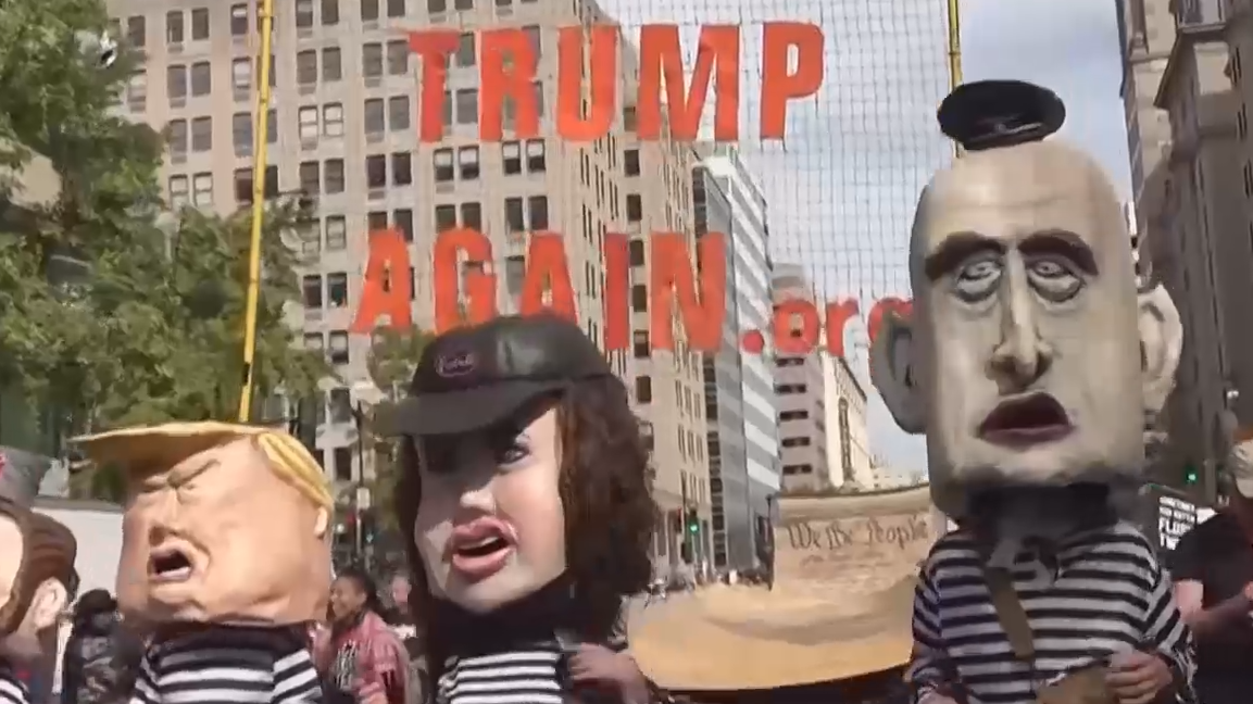 По всей территории США начались протесты против политики Трампа