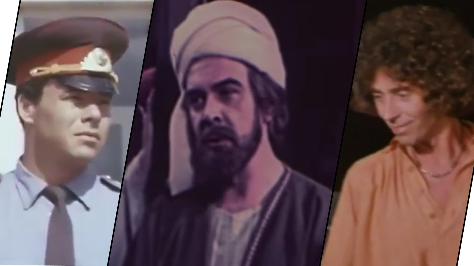 Популярные советские певцы Михаил Муромов, Муслим Магомаев, Валерий Леонтьев, сыгравшие в художественных фильмах роли, не связанные с музыкой