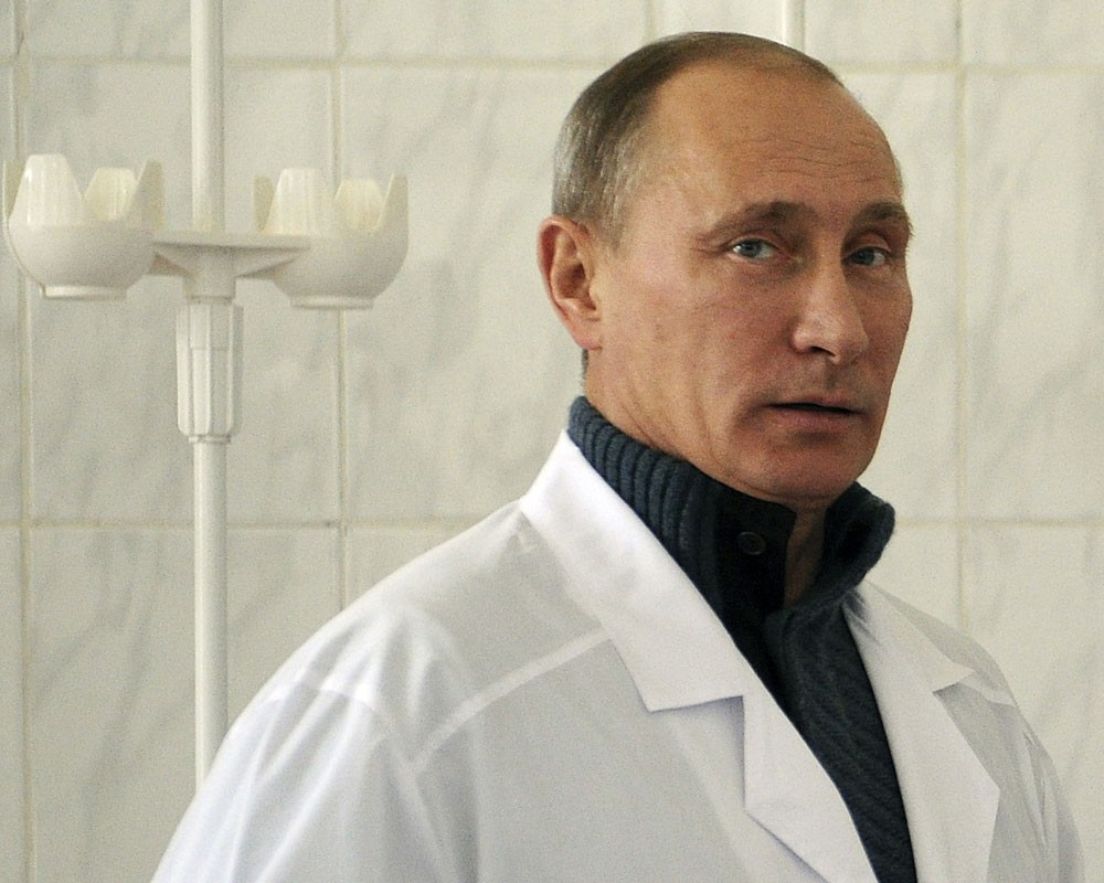 Владимир Путин в больнице