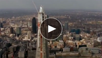 Лондонский небоскреб Shard London Bridge временно стал самым высоким зданием в Европе