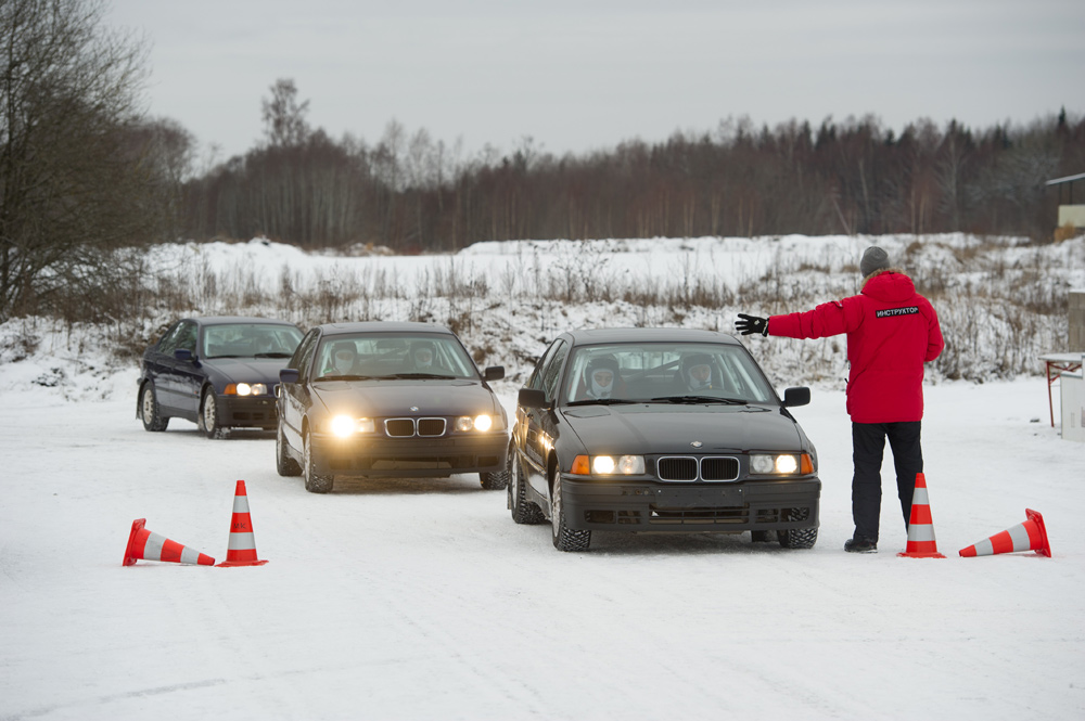 Школа вождения BMW: курс на ралли