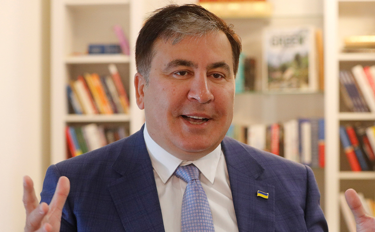 Саакашвили пожелал доброго утра «уже из Грузии спустя восемь лет»