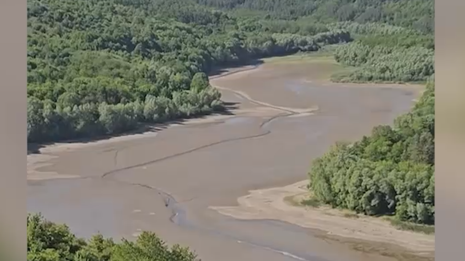 Вода резко ушла из Днестра и его притоков. Видео