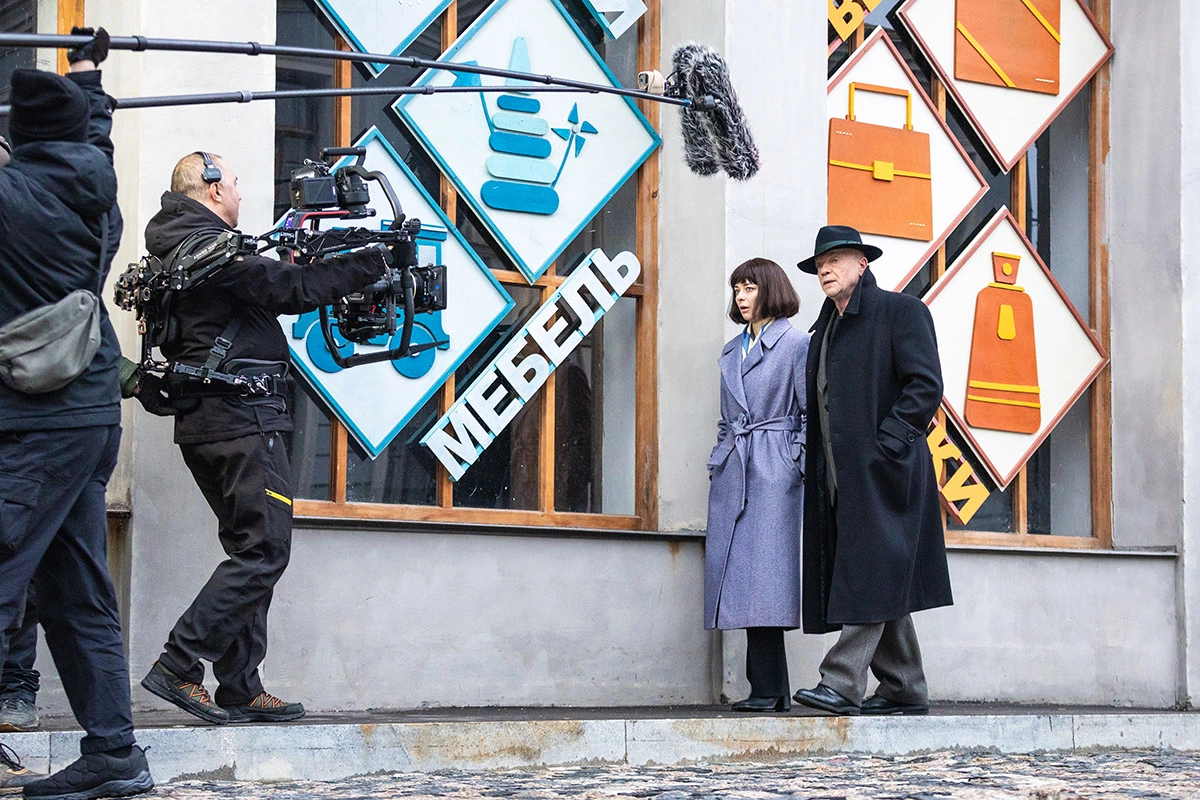 Фото со съемок сериала «Мосгаз. Дело № 12»