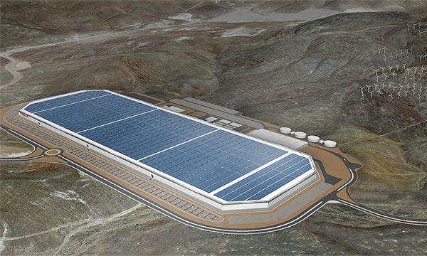 Tesla запустила производство литий-ионных батарей