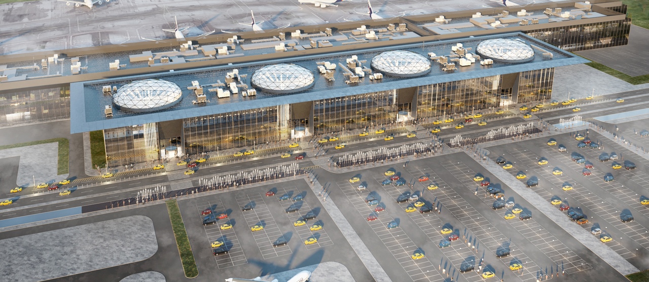 Новый терминал аэропорта Толмачево: как это будет выглядеть