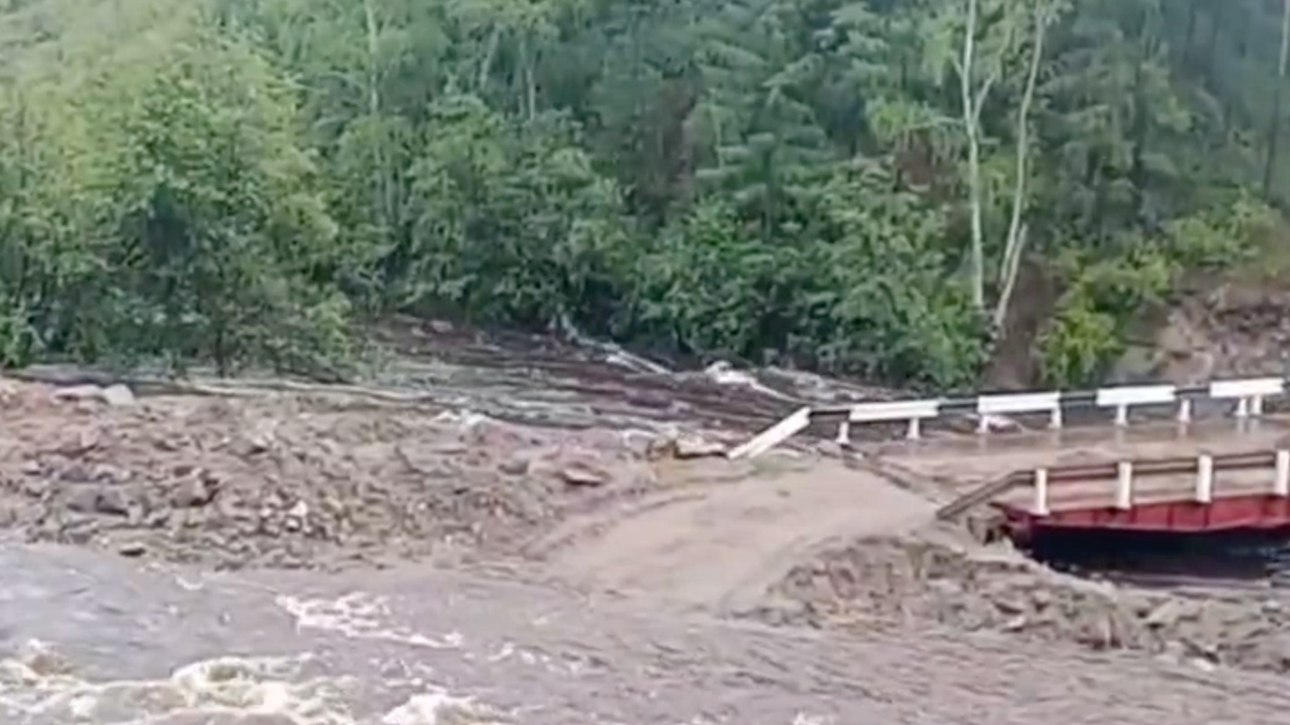 Жители шести районов Забайкалья пострадали из-за паводков. Видео