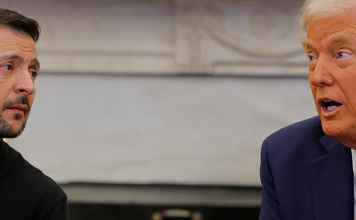 Владимир Зеленский и Дональд Трамп