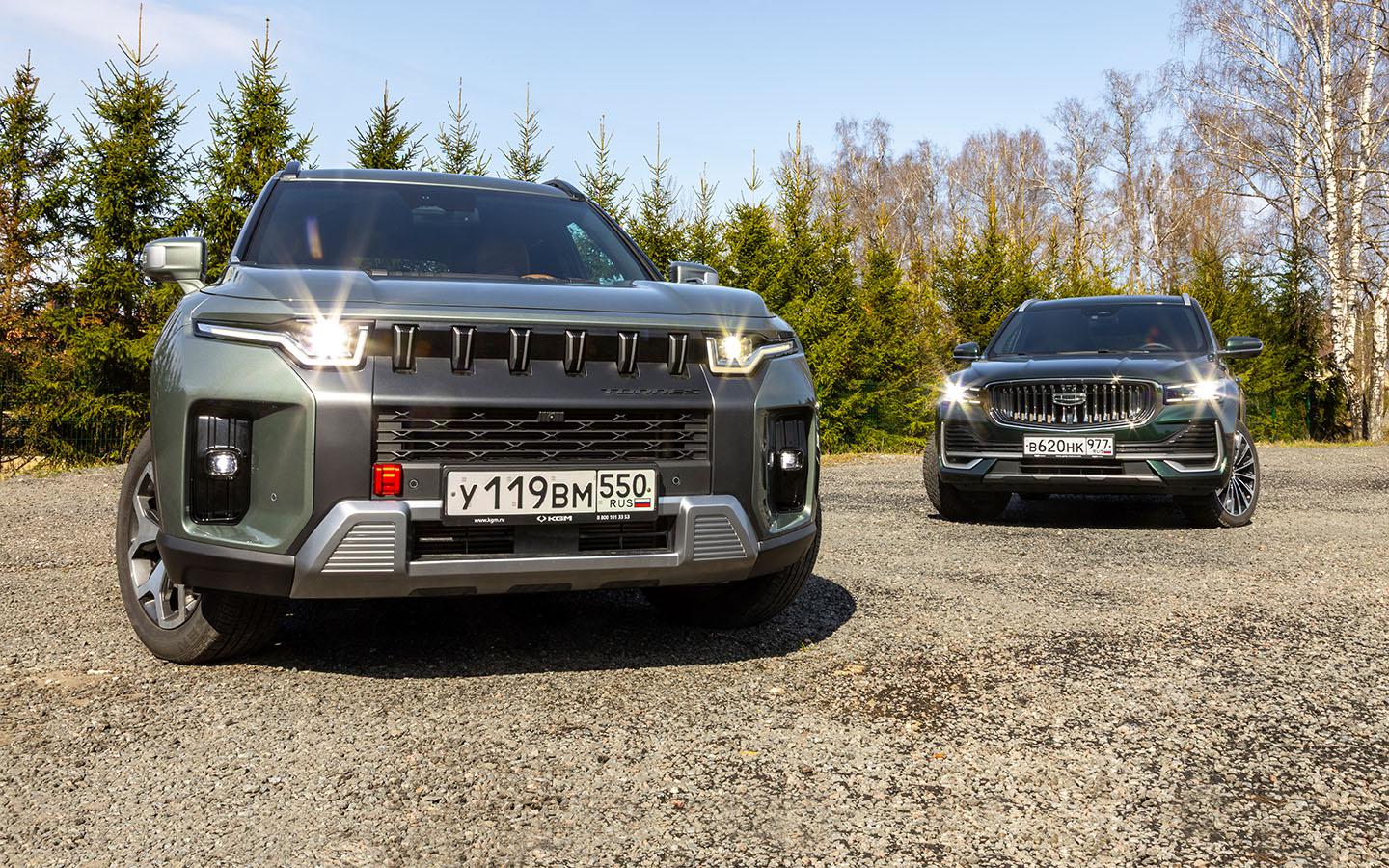 Битва континентов. Geely Monjaro vs KGM Torres