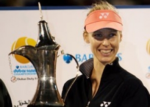 Дементьева выиграла турнир в Дубае