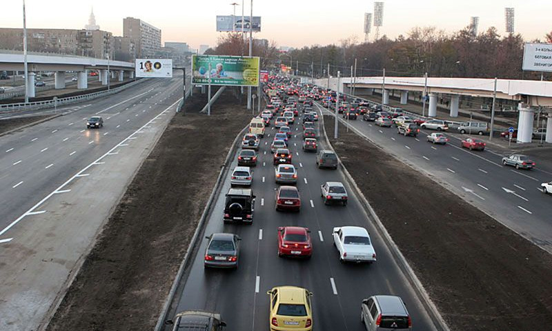 Рейтинг самых глупых дорог Москвы