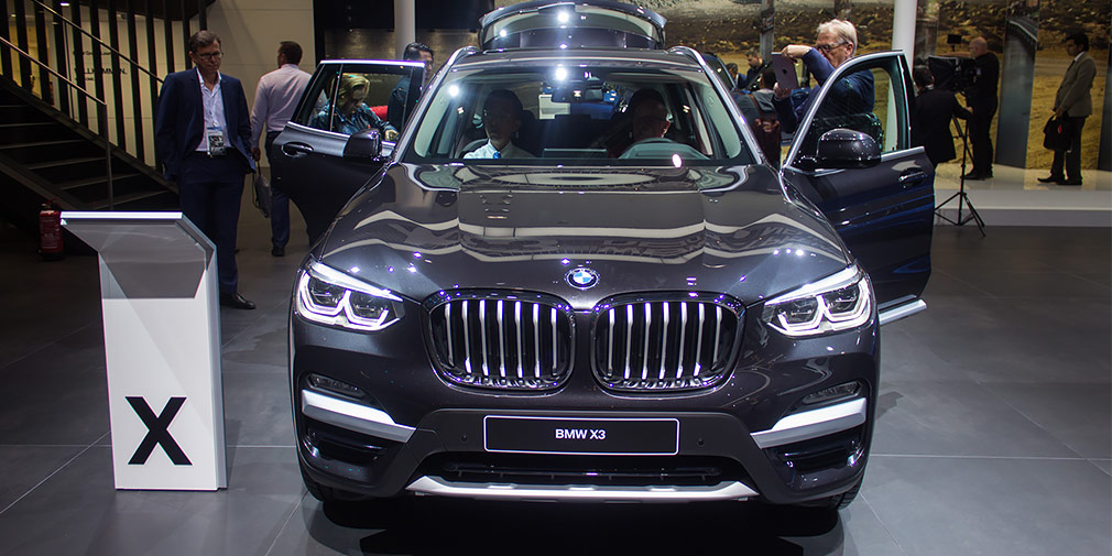 Во Франкфурте дебютировал новый BMW X3