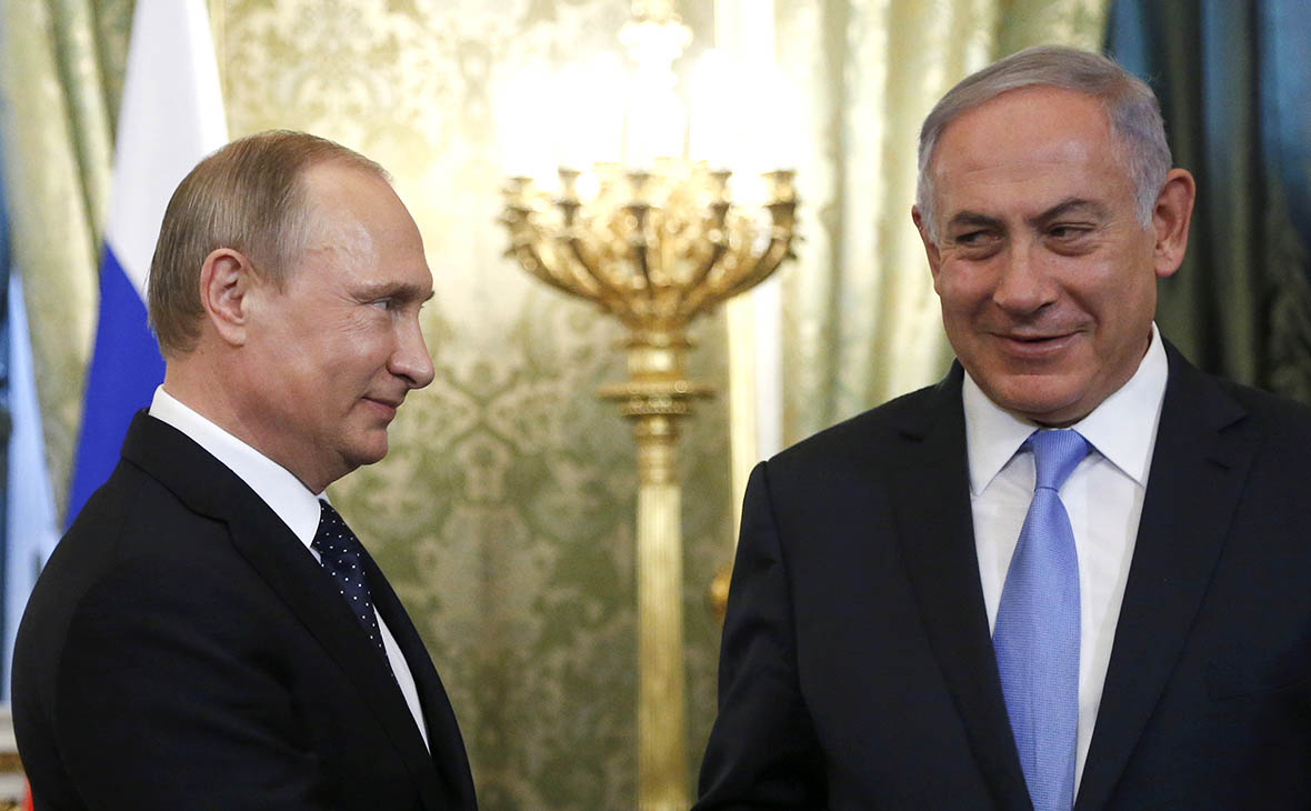 Владимир Путин и&nbsp;Биньямин Нетаньяху




