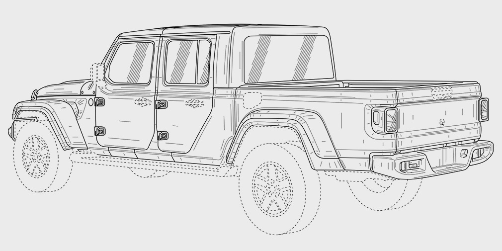 Jeep запатентовал в России пикап Gladiator