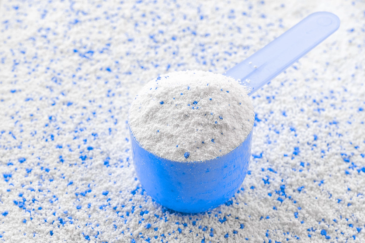 Удалить из термоса въевшийся запах поможет порошок для посудомоечных машин