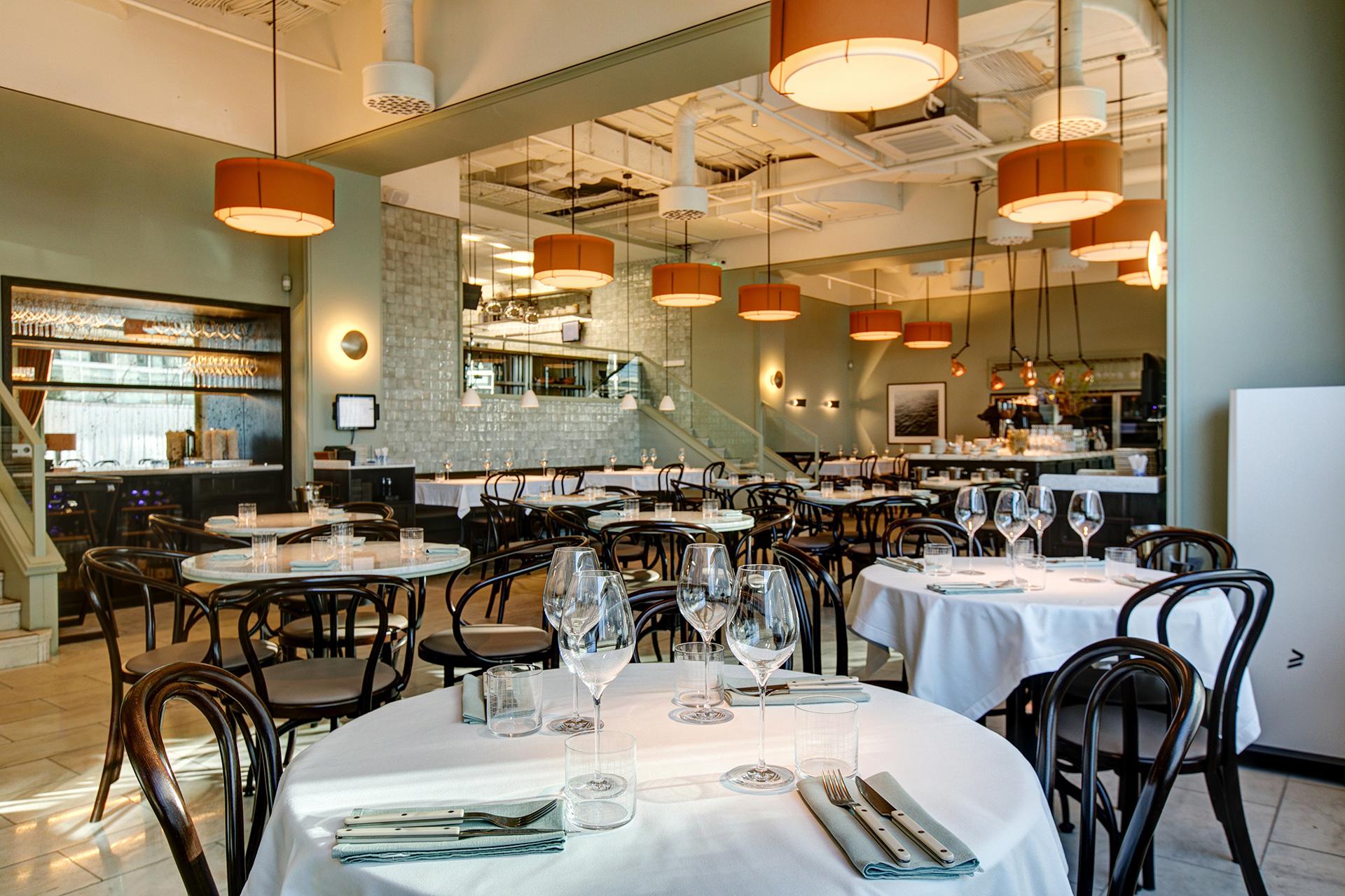 Интерьер ресторана Frantsuza Bistrot