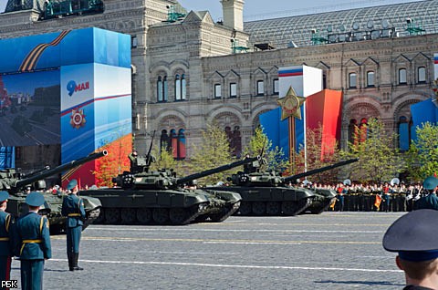 Репетиция парада Победы в Москве