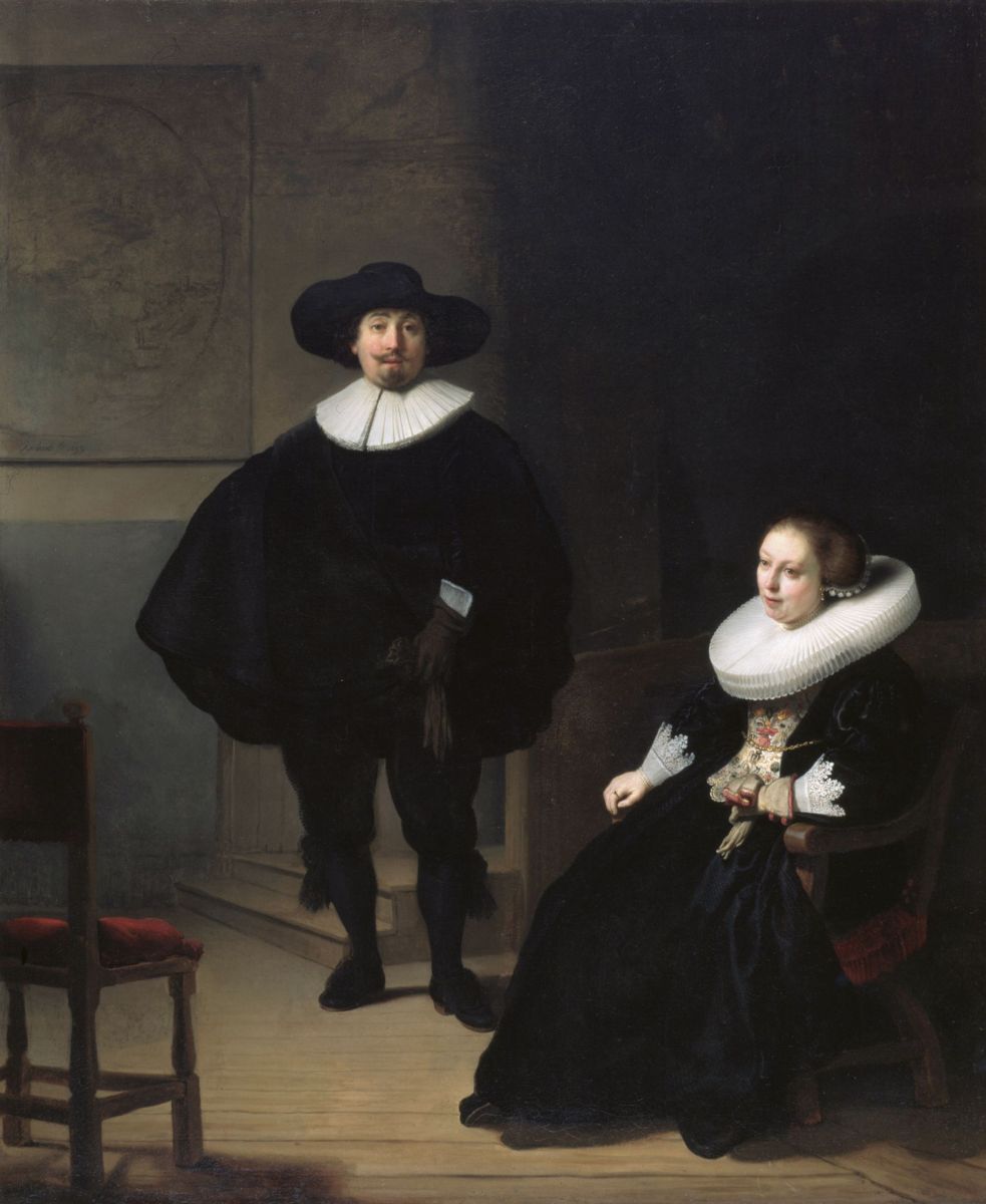 Рембрандт. &laquo;Мужчина и женщина в черном&raquo;