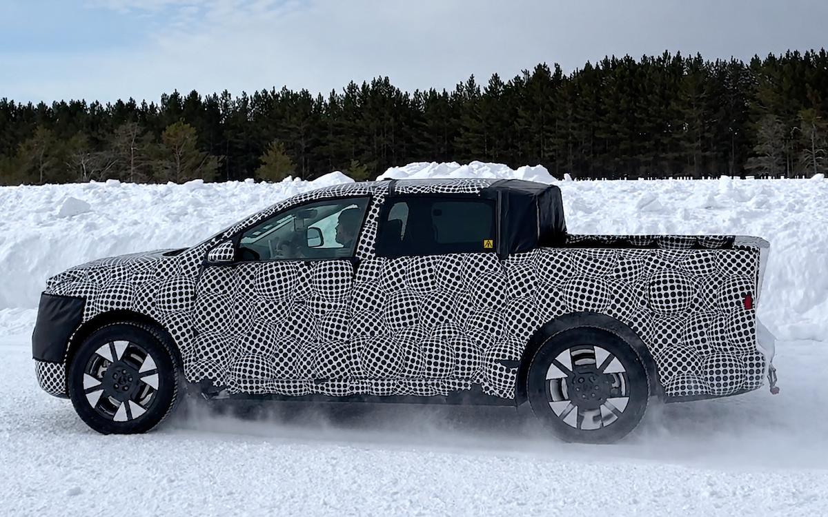 Зимний тест Ford Fathom