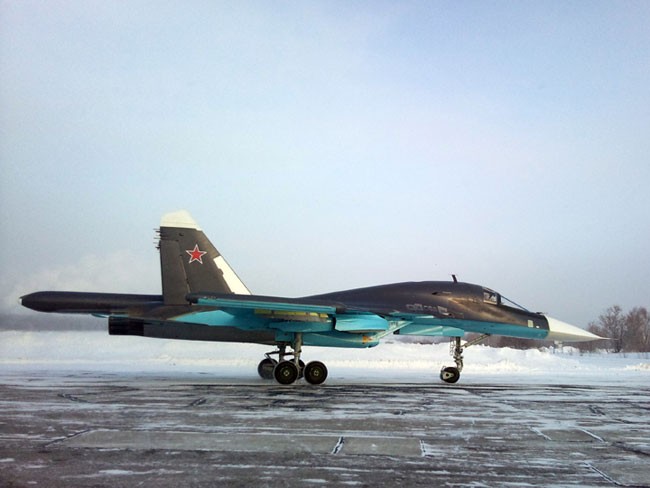 ВВС России получили еще 5 бомбардировщиков Су-34