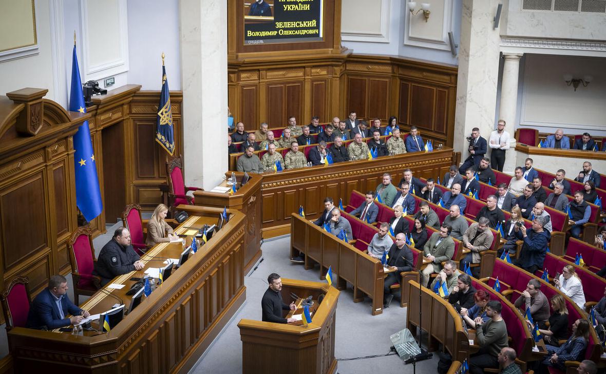 Владимир Зеленский в Верховной раде