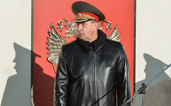 Первый заместитель министра внутренних дел РФ, главнокомандующий внутренними войсками МВД РФ Виктор Золотов