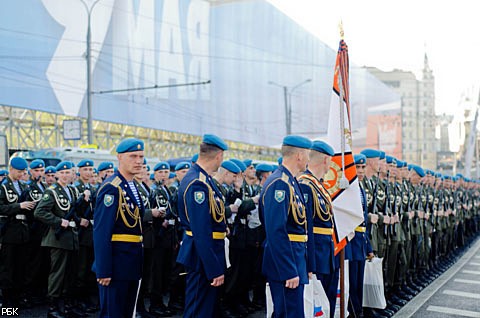 Репетиция парада Победы в Москве