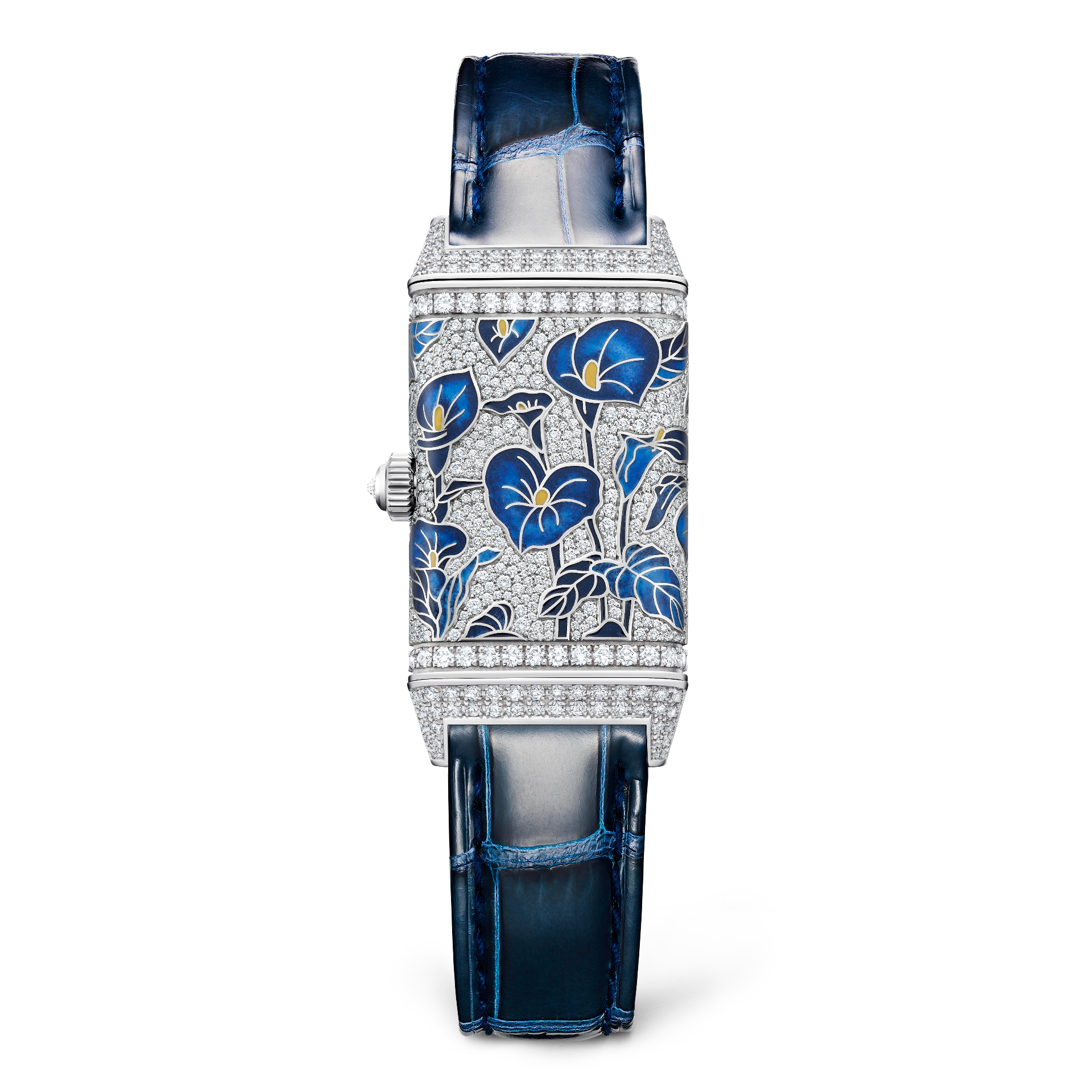 Часы Reverso One Precious Flowers Blue Arums, Jaeger-LeCoultre