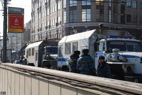 Митинг "За честные выборы" на Новом Арбате