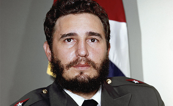 Лидер кубинской революции Фидель Кастро. 1 января 1959 года


