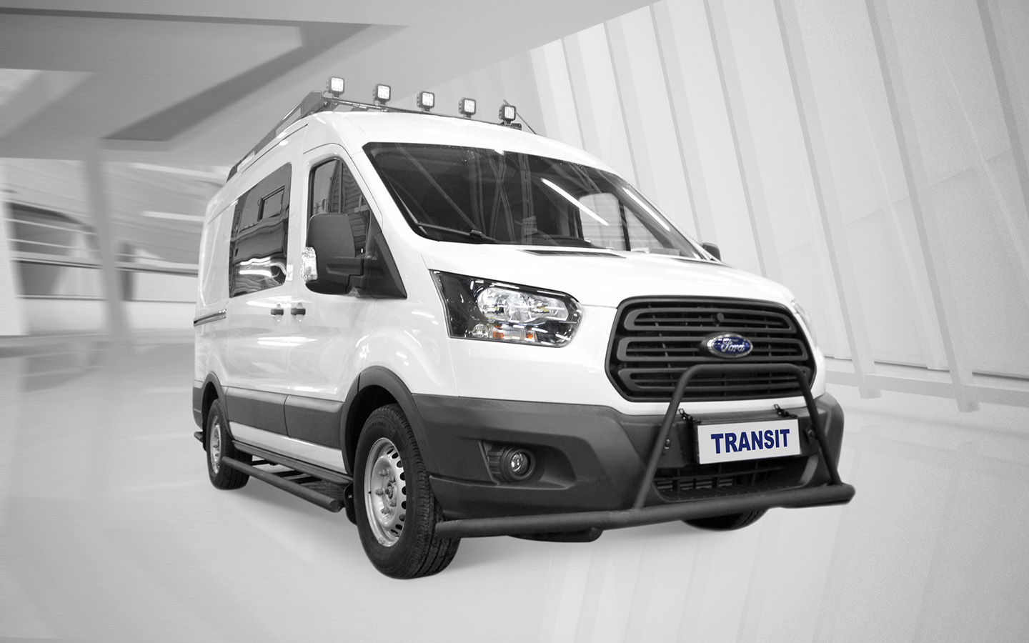 Российский Ford Transit переделали для поездок на охоту и рыбалку ::  Autonews