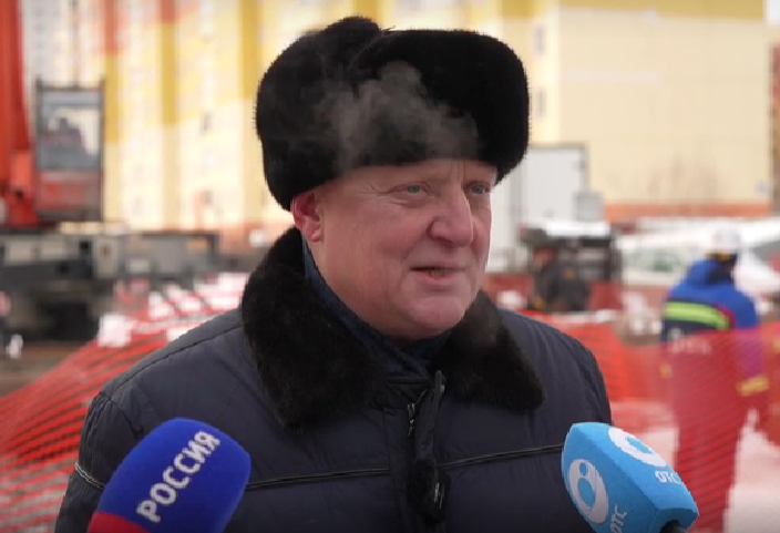 Скриншот с видеозаписи пресс-службы мэрии Новосибирска