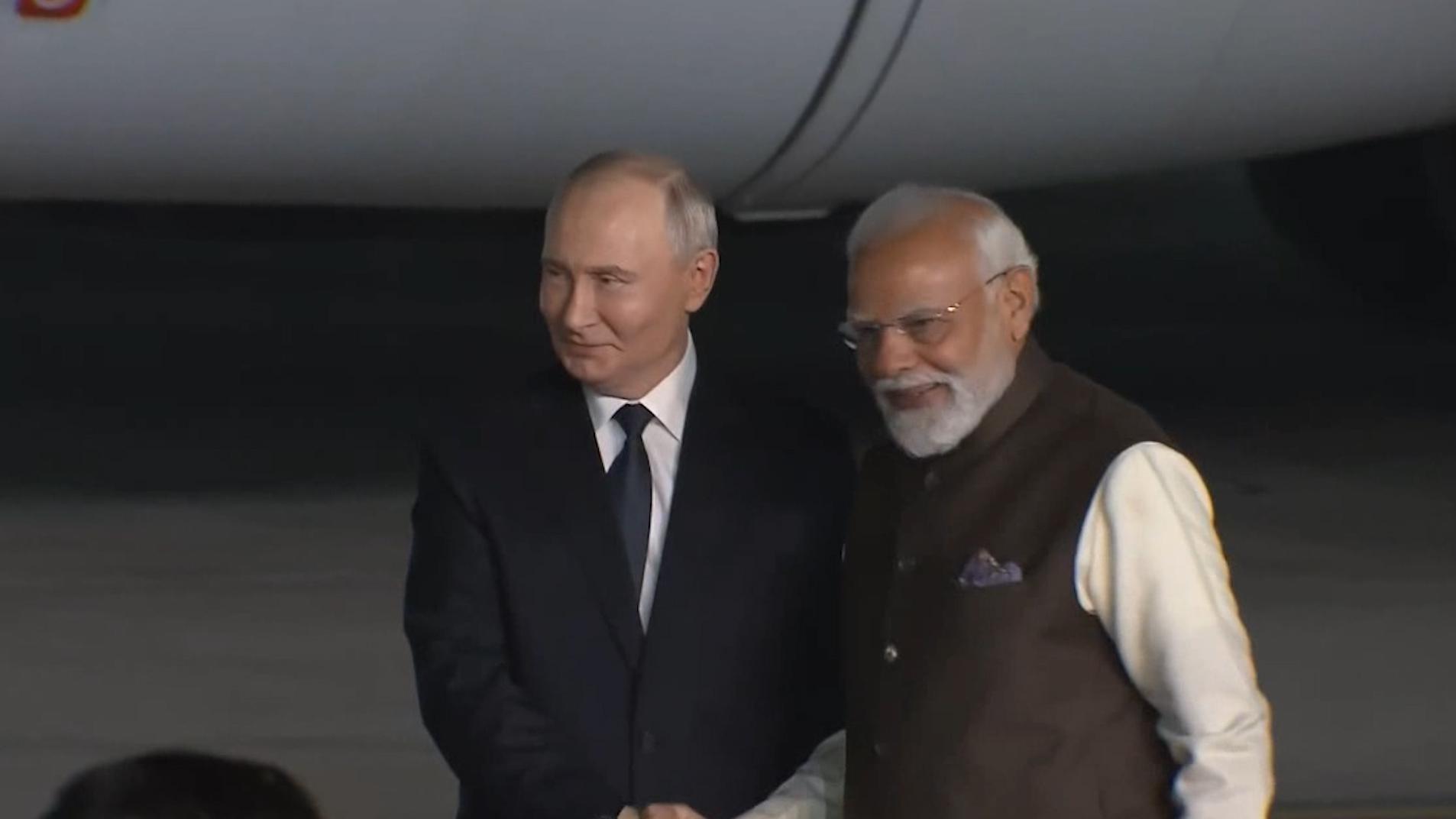 Путин прибыл в Индию
