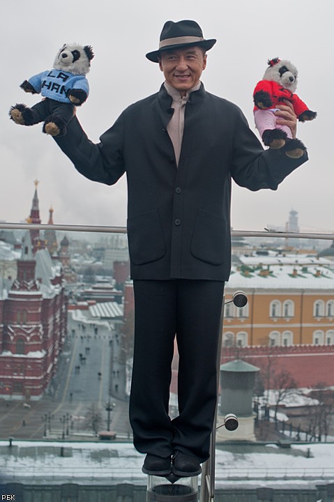 Джеки Чан в Москве