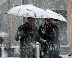 В выходные снегопад в Москве сменят дожди