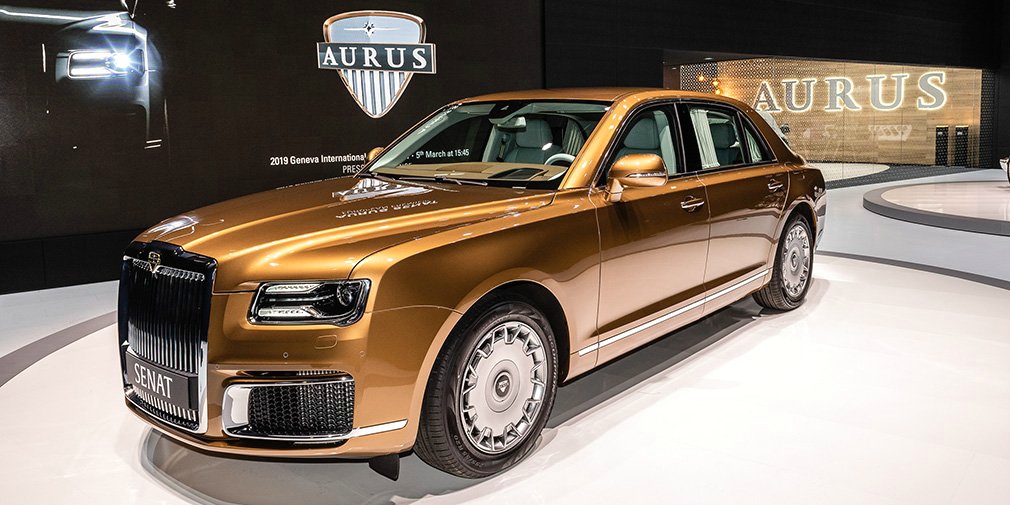 Экспорт автомобилей Aurus в Европу начнется через два года