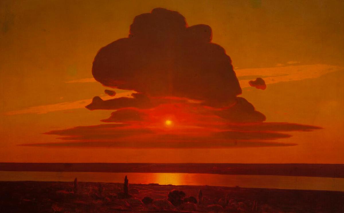 Картина Архипа Куинджи &laquo;Красный закат&raquo;