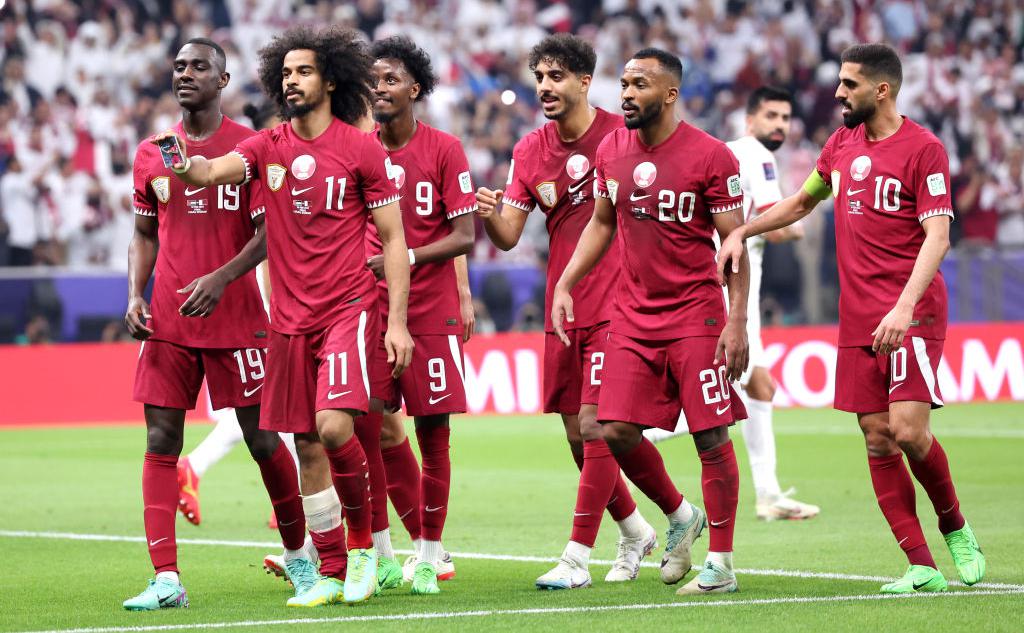Игроки сборной Катара