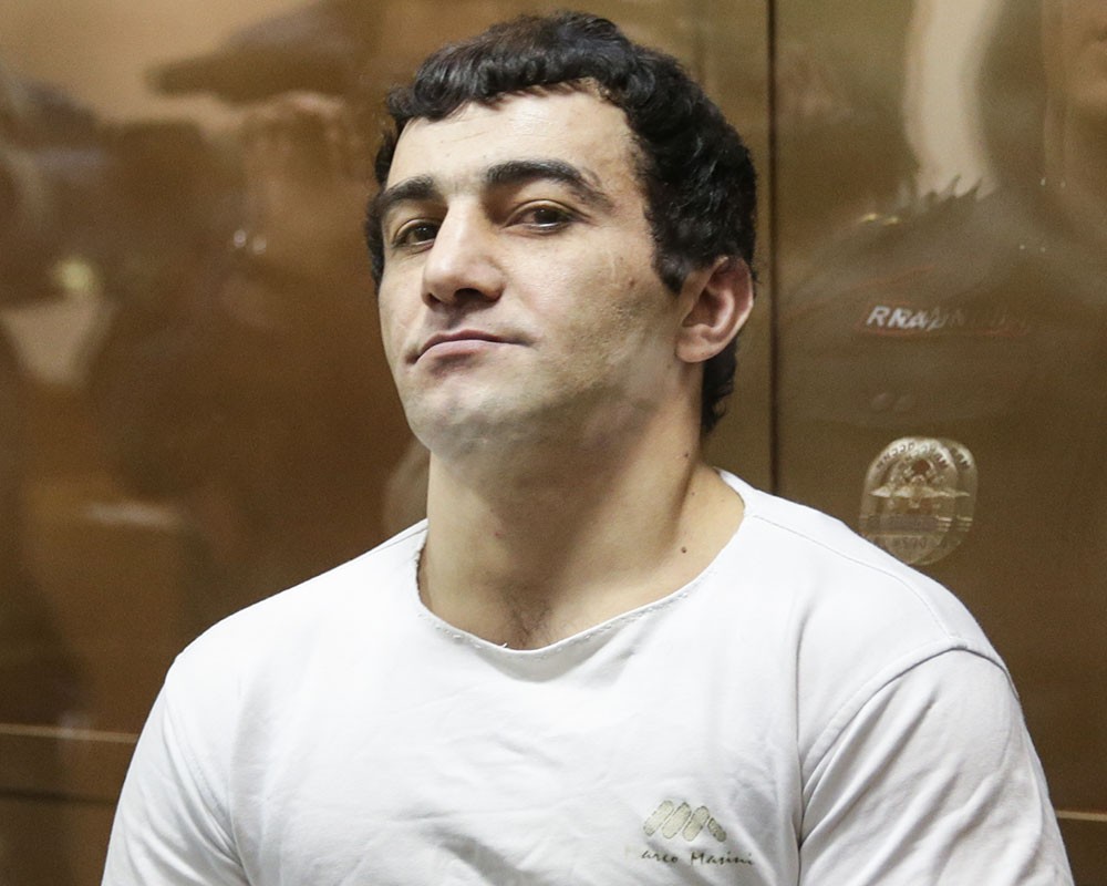 Орхан Зейналов, обвиняемый в убийстве москвича Егора Щербакова