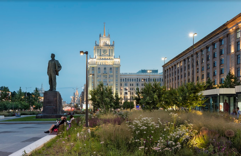 Проект благоустройства Триумфальной площади в Москве