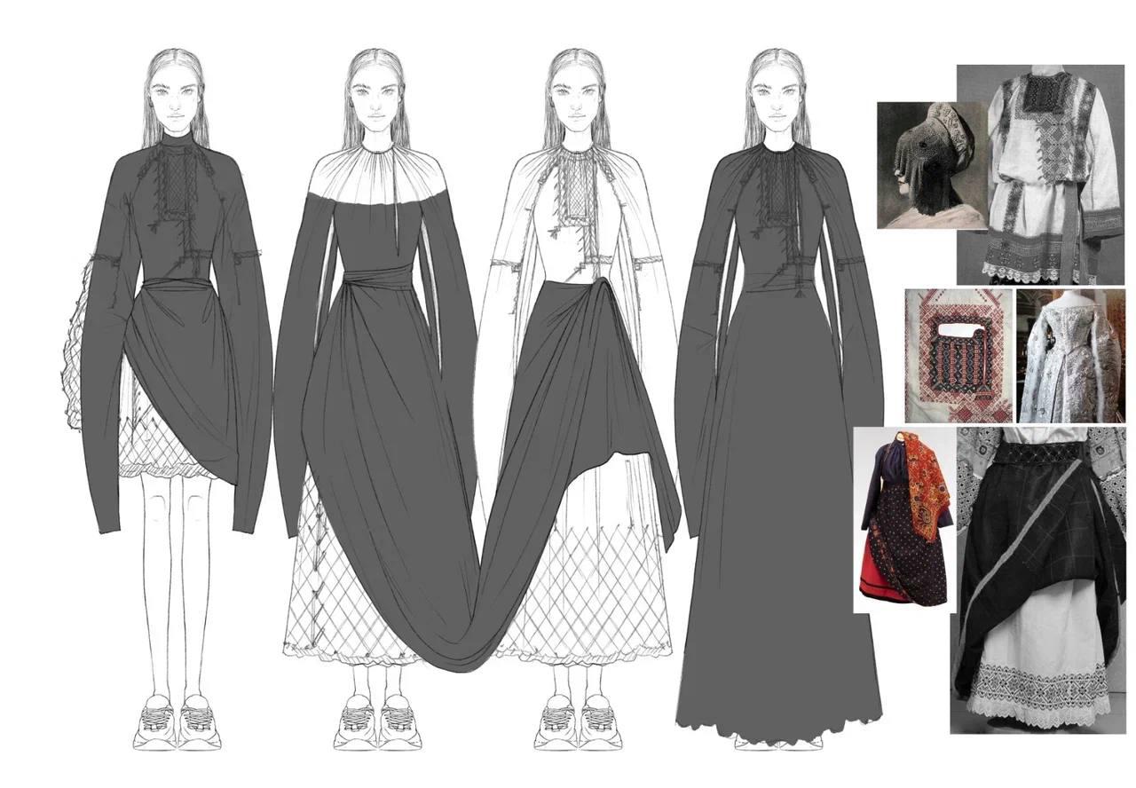 Эскизы для выставки &laquo;Сны Алены&raquo;